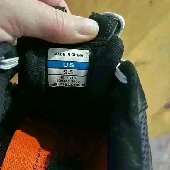 Mizuno 9-spike advanced pro elite Baseball metal cleats 〰️ Sz 9.5 - Picture 12 of 13